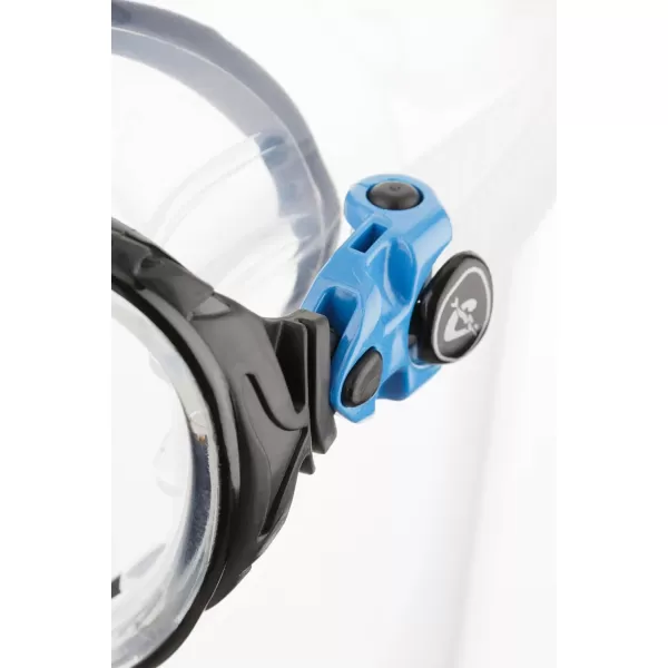 Cressi Scuba Diving Masks with Inclined Tear Drop Lenses for More Downward Visibility , Air and Eyes Evolution: Made in Italy