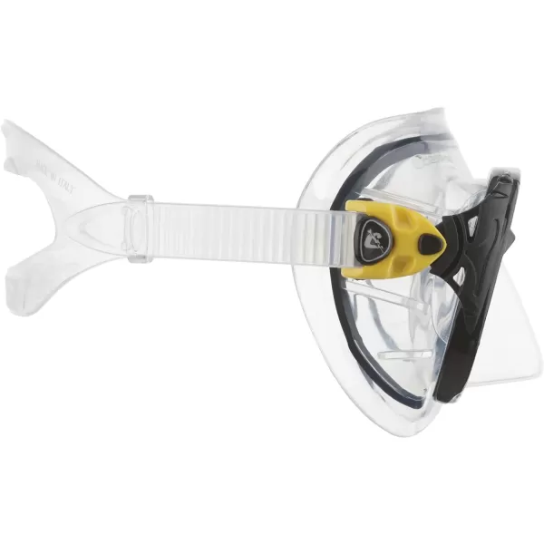 Cressi Scuba Diving Masks with Inclined Tear Drop Lenses for More Downward Visibility , Air and Eyes Evolution: Made in Italy