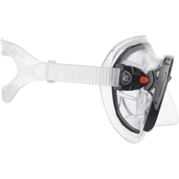 Cressi Scuba Diving Masks with Inclined Tear Drop Lenses for More Downward Visibility , Air and Eyes Evolution: Made in Italy