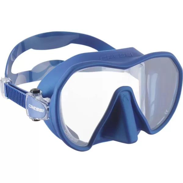 Cressi Adult Frameless Scuba Diving Mask - Soft Silicone Skirt, Perfect Sealing - Z1: Designed in Italy