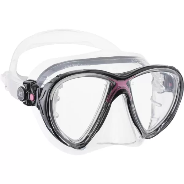 Cressi Scuba Diving Masks with Inclined Tear Drop Lenses for More Downward Visibility , Air and Eyes Evolution: Made in Italy