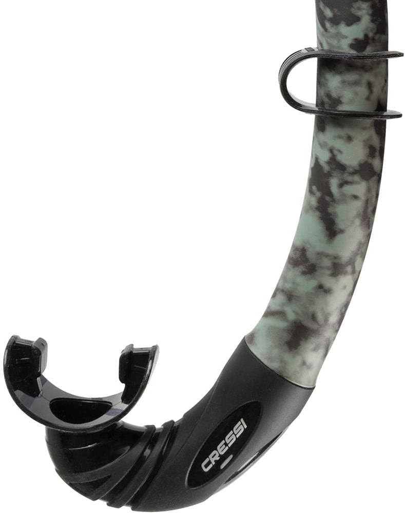 Corsica, Flexible Rubber Snorkel for Scuba Diving, Freediving and Spearfishing - Solid and Camouflage colors | made in Italy