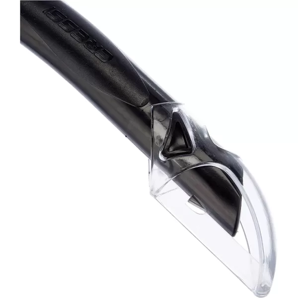 Adult Short Snorkel with Splash Guard for Snorkeling, Scuba Diving - Mexico Made in Italy by Cressi: Quality Since 1946