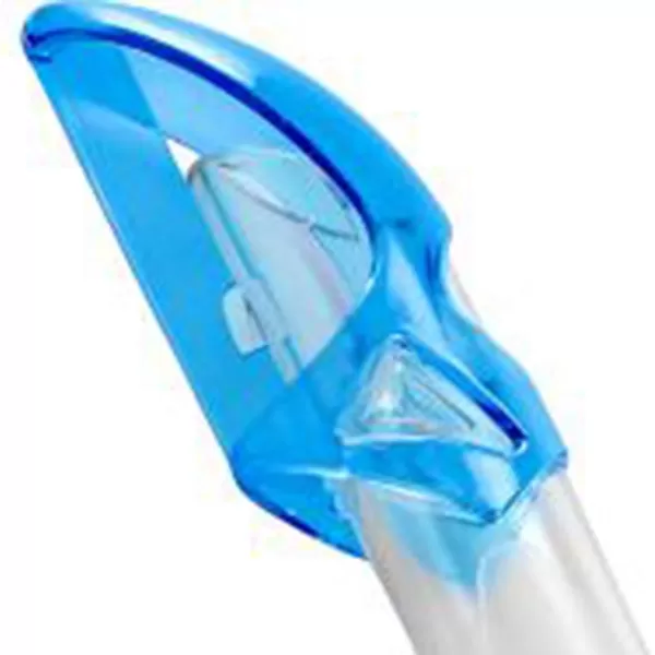 Adult Short Snorkel with Splash Guard for Snorkeling, Scuba Diving - Mexico Made in Italy by Cressi: Quality Since 1946