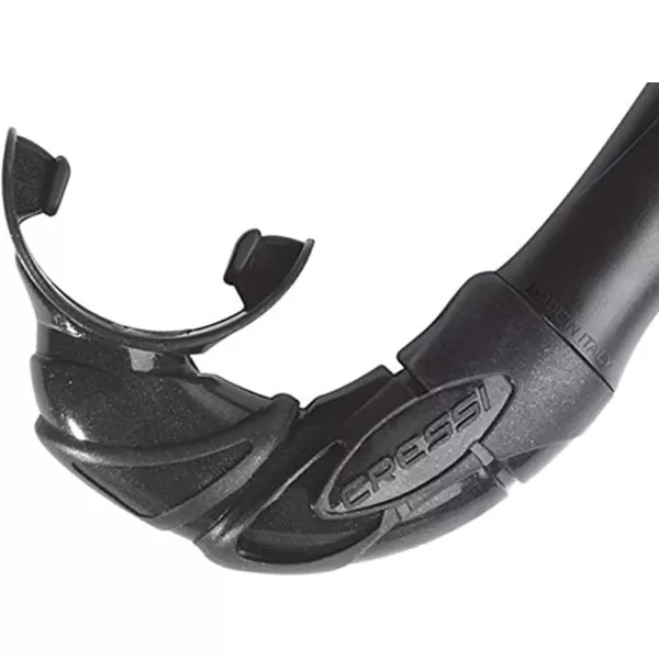 Adult Short Snorkel with Splash Guard for Snorkeling, Scuba Diving - Mexico Made in Italy by Cressi: Quality Since 1946