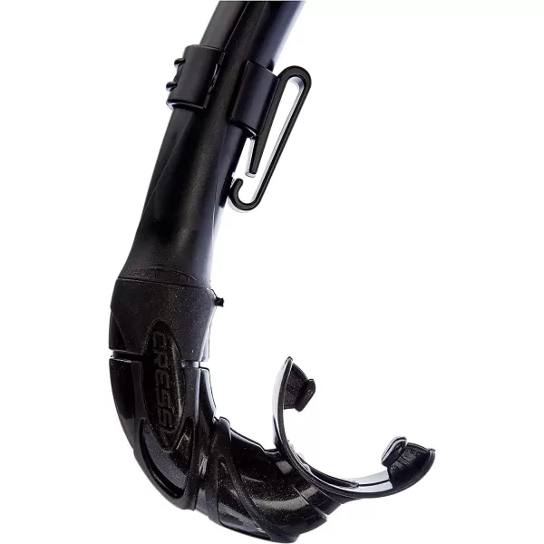 Adult Short Snorkel with Splash Guard for Snorkeling, Scuba Diving - Mexico Made in Italy by Cressi: Quality Since 1946