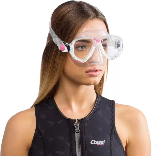 Adult Small Inner Volume Mask for Scuba, Snorkeling | Marea Made in Italy by Cressi: Quality Since 1946