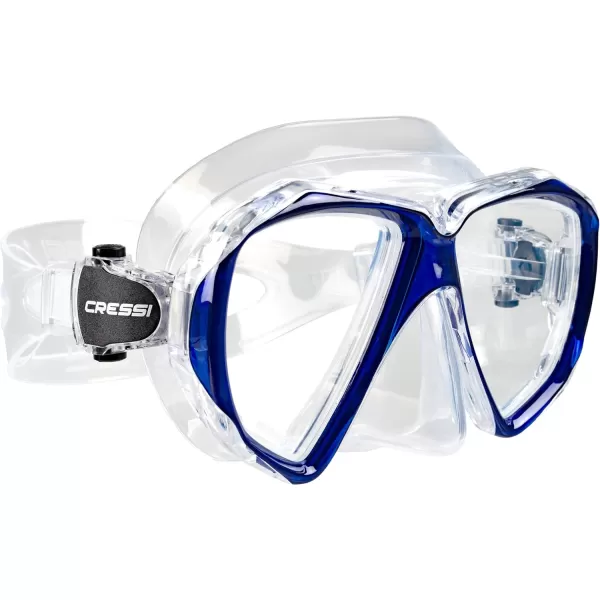 Adult Snorkeling Kit: Mask + Dry Snorkel, Dual Lens Mask Made of Soft Silicone: Perfect Seal, Ranger &amp; Tao Dry: Designed in Italy