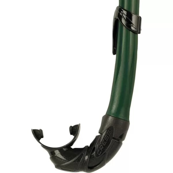 Corsica, Flexible Rubber Snorkel for Scuba Diving, Freediving and Spearfishing - Solid and Camouflage colors | made in Italy
