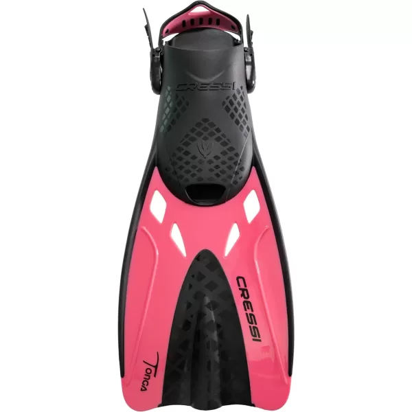 Cressi Adult Adjustable Snorkeling Fins with Ultra Resistant Buckles, Very Light, Ideal for Traveling - Tonga: designed in Italy