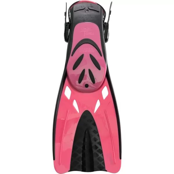 Cressi Adult Adjustable Snorkeling Fins with Ultra Resistant Buckles, Very Light, Ideal for Traveling - Tonga: designed in Italy