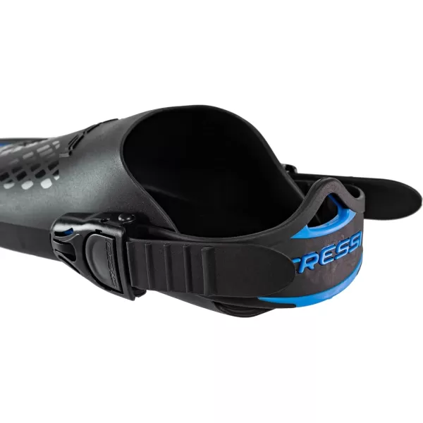 Cressi Adult Adjustable Snorkeling Fins with Ultra Resistant Buckles, Very Light, Ideal for Traveling - Tonga: designed in Italy