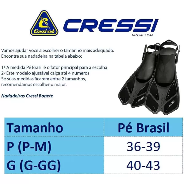 Cressi Adult Short Adjustable Swim Fins with UltraResistant Buckles, Very Light - Ideal for Traveling | Bonete: Designed in Italy