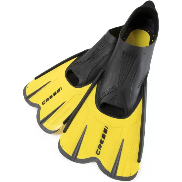 Cressi Adult Short Light Swim Fins with Self-Adjustable Comfortable Full Foot Pocket - Perfect for Traveling - Agua Short: Made in Italy