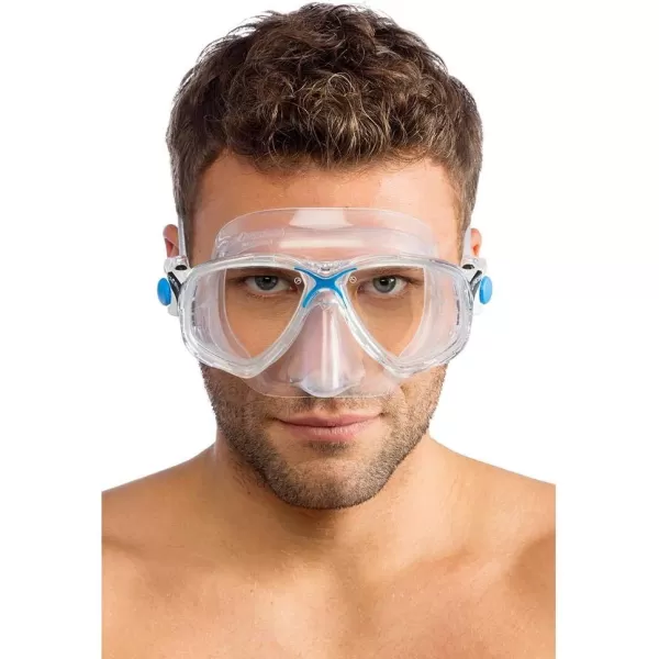 Cressi Adult Small Inner Volume Mask for Scuba, Snorkeling - Marea: Made in Italy