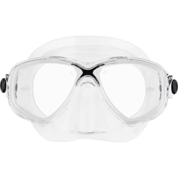 Cressi Adult Small Inner Volume Mask for Scuba, Snorkeling - Marea: Made in Italy