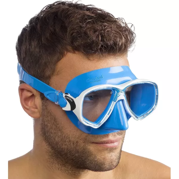 Cressi Adult Small Inner Volume Mask for Scuba, Snorkeling - Marea: Made in Italy