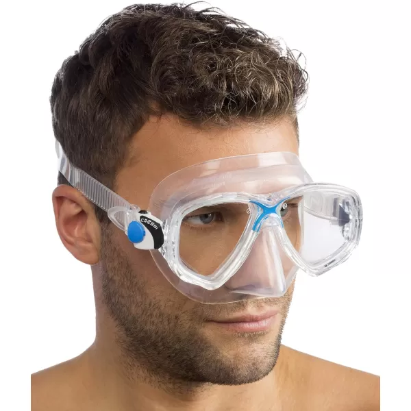 Cressi Adult Small Inner Volume Mask for Scuba, Snorkeling - Marea: Made in Italy