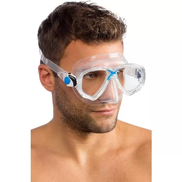 Cressi Adult Small Inner Volume Mask for Scuba, Snorkeling - Marea: Made in Italy