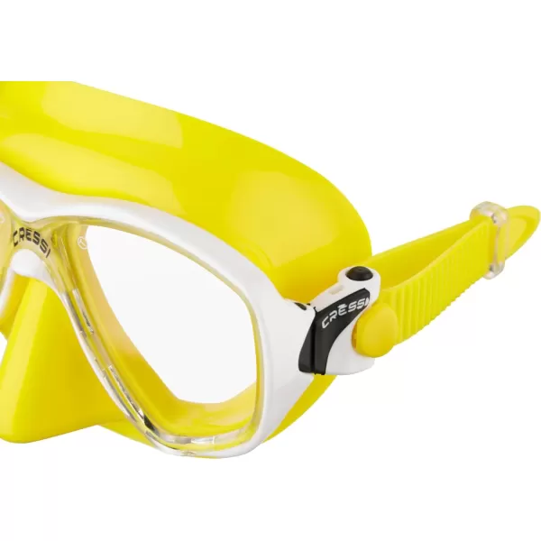 Cressi Adult Small Inner Volume Mask for Scuba, Snorkeling - Marea: Made in Italy