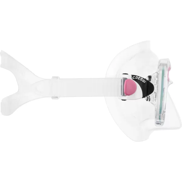 Cressi Adult Small Inner Volume Mask for Scuba, Snorkeling - Marea: Made in Italy