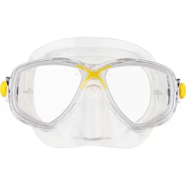 Cressi Adult Small Inner Volume Mask for Scuba, Snorkeling - Marea: Made in Italy