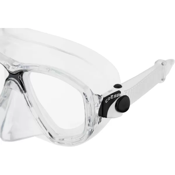 Cressi Adult Small Inner Volume Mask for Scuba, Snorkeling - Marea: Made in Italy