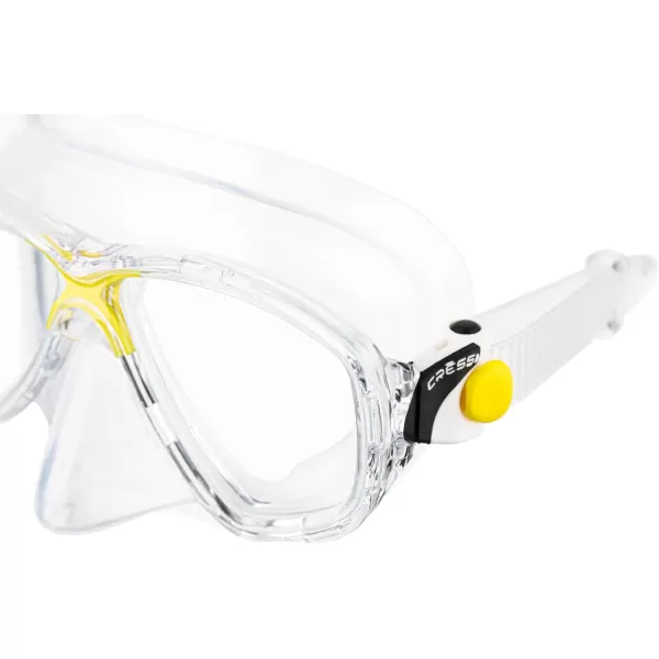 Cressi Adult Small Inner Volume Mask for Scuba, Snorkeling - Marea: Made in Italy