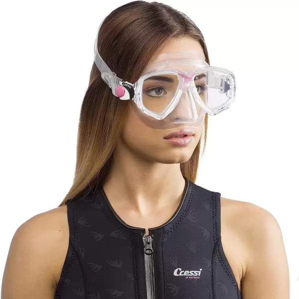 Cressi Adult Small Inner Volume Mask for Scuba, Snorkeling - Marea: Made in Italy