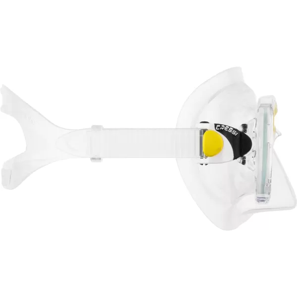 Cressi Adult Small Inner Volume Mask for Scuba, Snorkeling - Marea: Made in Italy