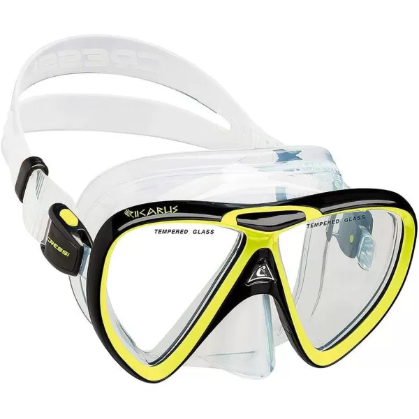 Cressi Adult Snorkeling Kit, Mask &amp; Snorkel - Quality Equipment for Discovering the Underwater World | Ikarus &amp; Orion: Designed in Italy