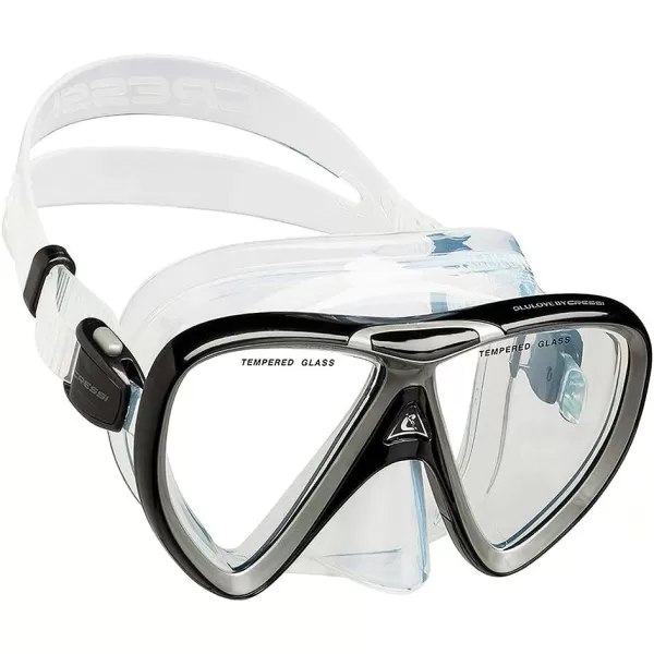 Cressi Adult Snorkeling Kit, Mask &amp; Snorkel - Quality Equipment for Discovering the Underwater World | Ikarus &amp; Orion: Designed in Italy