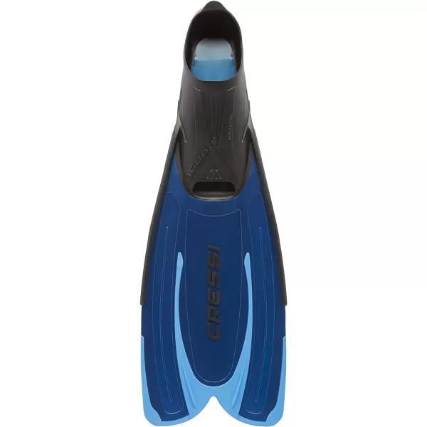 Cressi Agua Fins Self Adjusting for Diving, Apnea, Snorkeling and Swimming