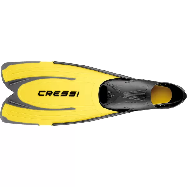 Cressi Agua Fins Self Adjusting for Diving, Apnea, Snorkeling and Swimming