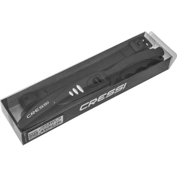 Cressi Borg, Long Blade Knife for Diving and Spearfishing Knife - Pointed &amp; Blunt Tip