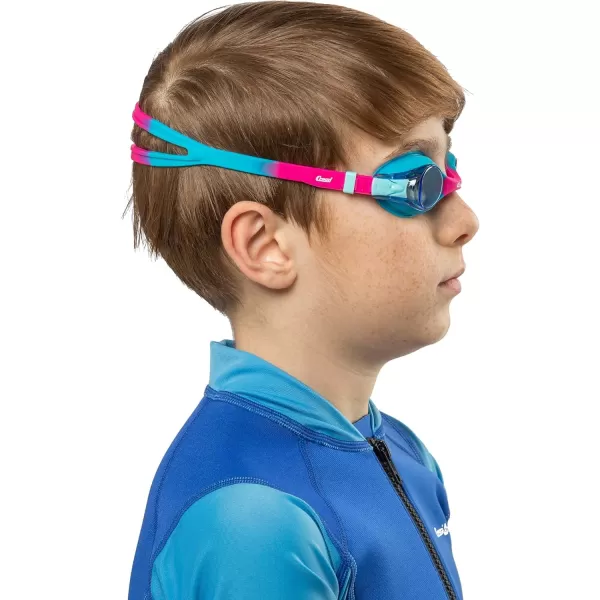 Cressi Colorful Kids Swim Goggles for Boys and Girls 4-8 Years Old - Dolphin 2.0, Starfish, and Seahorse: Designed in Italy