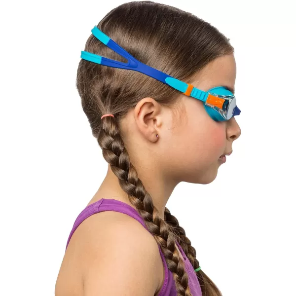 Cressi Colorful Kids Swim Goggles for Boys and Girls 4-8 Years Old - Dolphin 2.0, Starfish, and Seahorse: Designed in Italy