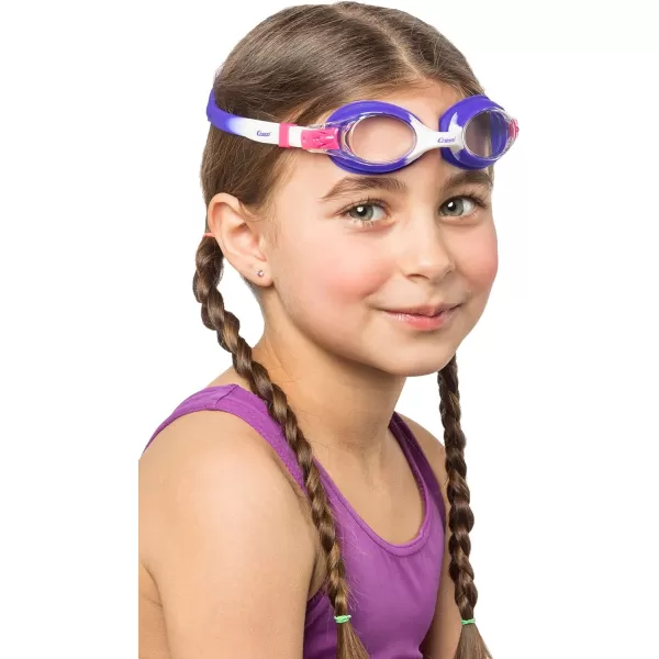 Cressi Colorful Kids Swim Goggles for Boys and Girls 4-8 Years Old - Dolphin 2.0, Starfish, and Seahorse: Designed in Italy
