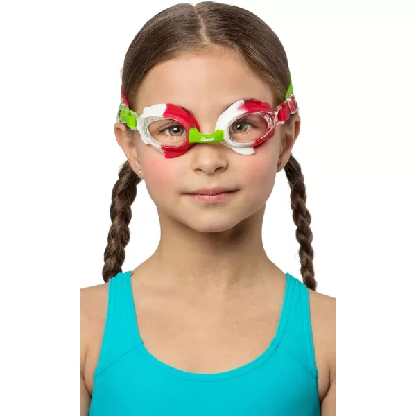 Cressi Colorful Kids Swim Goggles for Boys and Girls 4-8 Years Old - Dolphin 2.0, Starfish, and Seahorse: Designed in Italy