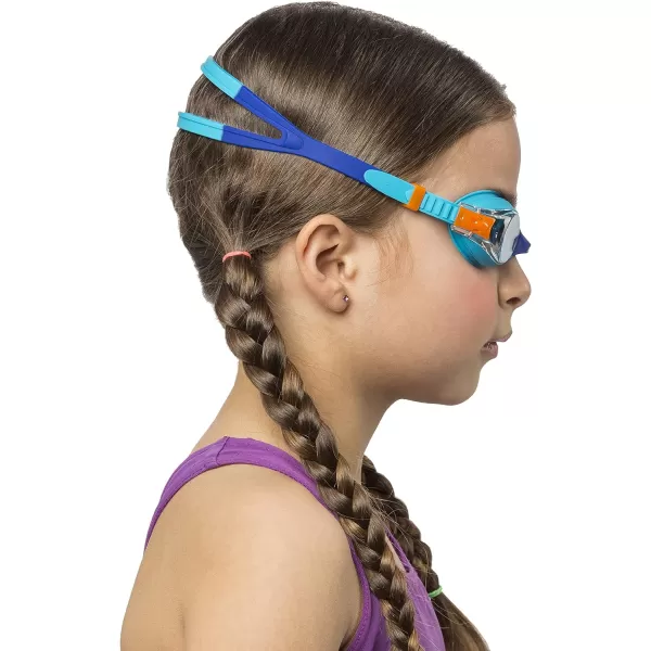 Cressi Colorful Kids Swim Goggles for Boys and Girls 4-8 Years Old - Dolphin 2.0, Starfish, and Seahorse: Designed in Italy