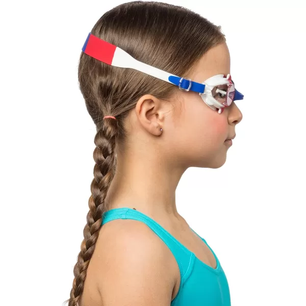 Cressi Colorful Kids Swim Goggles for Boys and Girls 4-8 Years Old - Dolphin 2.0, Starfish, and Seahorse: Designed in Italy