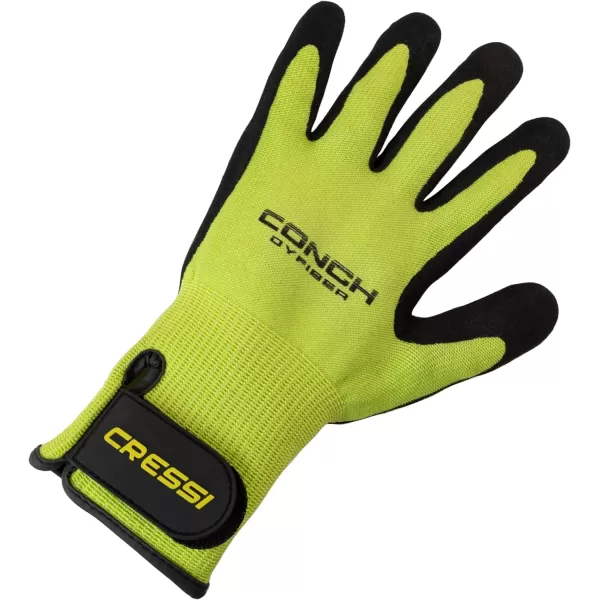 Cressi Conch Dyfiber Gloves - Protects Against Bumps and Scratches Without Losing Dexterity- Ideal for Spearfishing