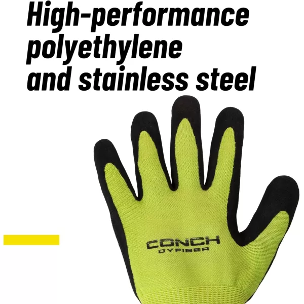 Cressi Conch Dyfiber Gloves - Protects Against Bumps and Scratches Without Losing Dexterity- Ideal for Spearfishing