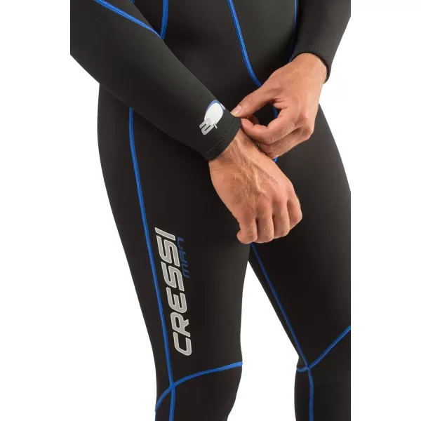 Cressi Full Diving Snorkeling Men's and Ladies' Wetsuit 2.5mm in Premium High Stretch Neoprene - Maya: Designed in Italy