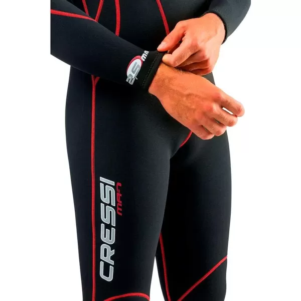 Cressi Full Diving Snorkeling Men's and Ladies' Wetsuit 2.5mm in Premium High Stretch Neoprene - Maya: Designed in Italy