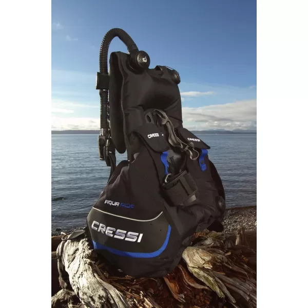 Cressi Hydrodynamic Scuba Diving Buoyancy Compensator Device with Great Ascensional Capacity - Aquaride: Designed in Italy