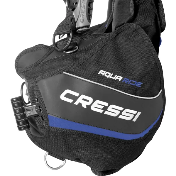 Cressi Hydrodynamic Scuba Diving Buoyancy Compensator Device with Great Ascensional Capacity - Aquaride: Designed in Italy