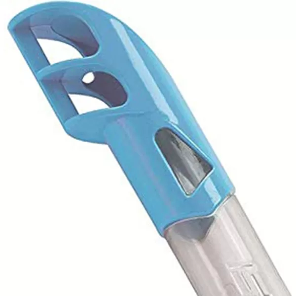 Cressi Kids Semi-Dry Snorkel - Splash-Guard on Top, Bottom Purge Valve, Silicone Mouthpiece, Quick-Release Keeper - Top: made in Italy
