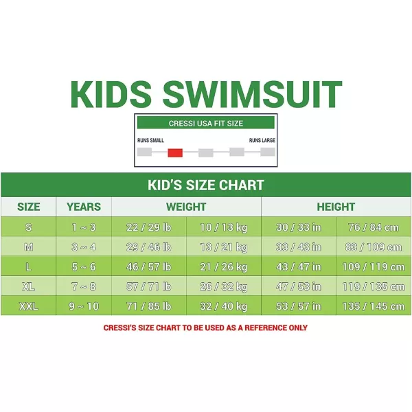 Cressi Kids Short Sleeve Swimsuit in Neoprene 1.5mm for Boys and Girls aged 2 to 10 year - Kids Swimsuit: designed in Italy