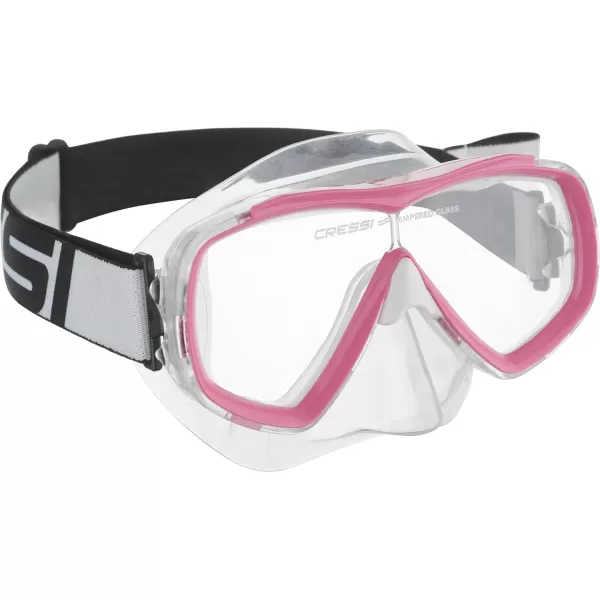 Cressi Kids Snorkeling Mask and Semi-Dry Snorkel Kit, Made of Soft Silicone, Estrella &amp; Top: Made in Italy